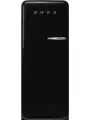 Холодильник SMEG FAB28LBL6, чёрный, петли слева