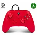 Проводной геймпад для Xbox One / Series S X / PC Windows PowerA Wired Controller Red Красный1519366-01