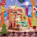 Новогодний румбокс Robotime DS027 Миниатюрный дом Детство
