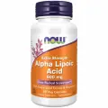 NOW Alpha Lipoic Acid 600mg, Альфа липоевая кислота + экстракт виноградной косточки, 60 растительных капсул, веган, Антиоксидант, для похудения, для обмена веществ, для энергии