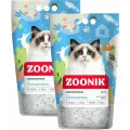 ZOONIK СИЛИКАГЕЛЬ наполнитель силикагелевый для туалета кошек Китай 3,8 + 3,8 л