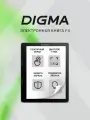 Электронная книга Digma F4, подсветка, 8 ГБ, диагональ 5.83, черная