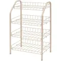 Этажерка Nika ЭТ2/БЖ бежевый металлик