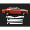 Наклейка для Dodge Challenger 2011-2020 (полосы 6 шт.) белый
