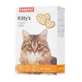 Лакомство BEAPHAR KITTY’S + TAURINE-BIOTIN для кошек витаминизированное с таурином и биотином (180 шт х 4)
