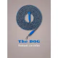 Поводок для собак/ поводок-перетяжка The Dog, для собак средних и маленьких пород, длина 5 м, коричневый.