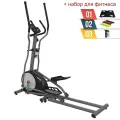 Складной эллиптический тренажер UNIXFIT SL-430 магнитный, маховик 16.5 кг, 8 уровней нагрузки + набор для фитнеса