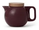 Чайник заварочный с ситечком Viva scandinavia  Jaimi, 0,650мл, бордовый, V78640