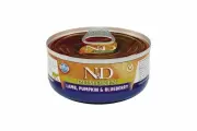 Консервы Farmina ND Cat Pumpkin Lamb / Blueberry для кошек с ягнёнком, тыквой и черникой, 70г (6шт)