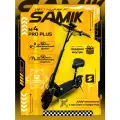 Электросамокат SAMIK M4 Pro Plus (электрический самокат), гидроизоляция, складной, с сиденьем