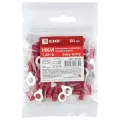 Наконечник НКИ EKF PROxima nki-1.25-6n, 50 шт., красный