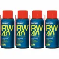 Смазка универсальная RW-40 (аналог WD-40) 100 мл, аэрозоль с трубочкой - 4 шт
