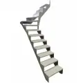 Лестница м/этажная,14 ступеней, без ограждения. Разборная. Ширина 60см.