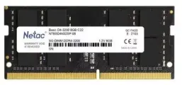 Память Netac 8GB DDR4 8GB 3200MHz SO-DIMM CL22 1.2V / NTBSD4N32SP-08