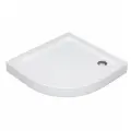 Душевой поддон WasserKRAFT Isen 26T00, полукруглый 80x80x17,5 см, акриловый