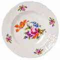 Блюдо глубокое 32 см, Bernadotte, декор Мейсенский букет