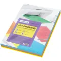Бумага цветная А4 OfficeSpace Intensive mix А4, 5 цветов, 80 г/кв. м, 250л. (373665)