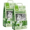 HOMECAT NATURELLE TOFU наполнитель комкующийся растительный для туалета кошек с ароматом зелен чая 15 + 15 л