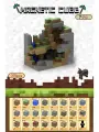 Магнитный конструктор Magnetic Cube Minecraft, с фигурками, 375 деталей