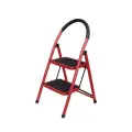 Лестница-стремянка Техпром, 2 ступени, 1 секция, металлическая, нагрузка до 90 кг