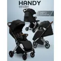 Прогулочная коляска Amarobaby AB25-10HANDY/0930 Handy черный/серебряный