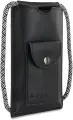 Сумка-чехол для мобильного телефона BUGATTI Almata, чёрная, полиуретан, 11x2x18 см 49665201