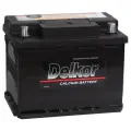 Аккумулятор автомобильный Delkor Euro 60 А/ч 525 А обр. пол. 56030 Евро авто (242х175х190)