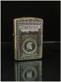Zippo зажигалка оригинал 168 Armor латунь с гравировкой Воин Спарты
