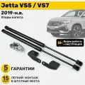 Газовые амортизаторы (упоры) капота Jetta VS5 (2019-н. в.), Jetta VS7 (2020-н. в.) Дорестайлинги и все Рестайлинги, стойки кузова 2 шт, газлифт крышки джета джетта жетта вс5 и вс7