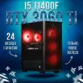 AIR Черный Intel Core i5 11400F, RTX 3060 Ti 8GB, DDR4 16GB, SSD 1000GB Игровой компьютер