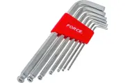 FORCE Набор ключей шестигранных Г-образных удлиненных с шаром 7 пр. F-5072LB