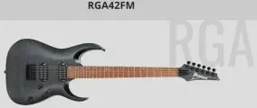 Электрогитара Ibanez RGA42FM (Сделано в Индонезии).