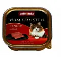 Влажный корм для пожилых кошек Animonda Vom Feinsten, беззерновой, с говядиной 32шт.×1уп.×100 г (паштет)