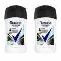 Rexona антиперспирант MotionSense Невидимая прозрачный кристалл, стик, флакон, 2 x 40 мл (2 штуки)