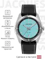 Наручные часы JACQUES LEMANS Sport, голубой, серебряный, черный