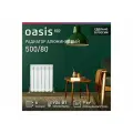 Радиатор алюминиевый OASIS ECO 500/80 930Вт 6 секций, Россия