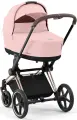 Cybex Коляска для новорожденных Priam IV (Peach Pink на шасси Rosegold)