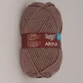 Пряжа Семеновская МШФ Arina 50% шерсть, 50% акрил 5 шт. х100г 123м №0621 какао