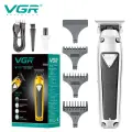 Машинка для стрижки VGR , керамотитановые лезвия, питание от USB, 200 минут автономной работы