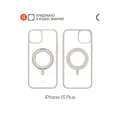 Чехол COMMO Чехол COMMO Hoop, для Apple iPhone 15 Plus, с держателем-кольцом, linen
