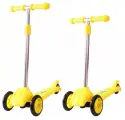 Самокат Orion Toys MINI RT 164В2, желтый, для детей, регулировка руля, нагрузка до 40кг