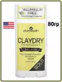 Глиняный дезодорант стик Zion Health ClayDry, Пало Санто, 80 гр