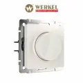 Диммер встраиваемый Werkel W1142013, 600 Вт/LED 200 Вт, перламутровый рифленый, IP20