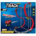 Набор Трек для гонок магнитный на бат, 62 элемента, световые эффекты, размер в собранном виде: 46