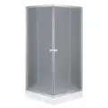 Душевой уголок COSTABELL SW-824S 900х900х1950 мм, низкий поддон, стекло матовое