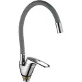 Смеситель для кухни с гибким серым изливом Rainsberg R3193F-5