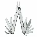 Мультитул LEATHERMAN Rebar с чехлом на кнопке, серебристый, 831557
