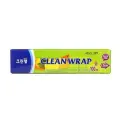 Пищевая пленка для упаковки продуктов Clean Wrap с отрывным краем-зубцами бесцветный прозрачный 22 см