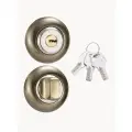 Замок межкомнатный с ключом BKQ-K бронза