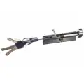 Цилиндровый механизм Punto (Пунто) (Z402/110) Z4002Knob 110 mm (55+10+45) с вертушкой хром